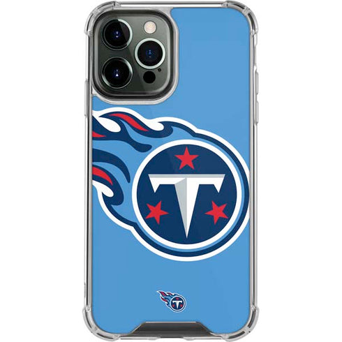 NFL Tennessee Titans Large Logo iPhone 13 Pro Max Clear Case