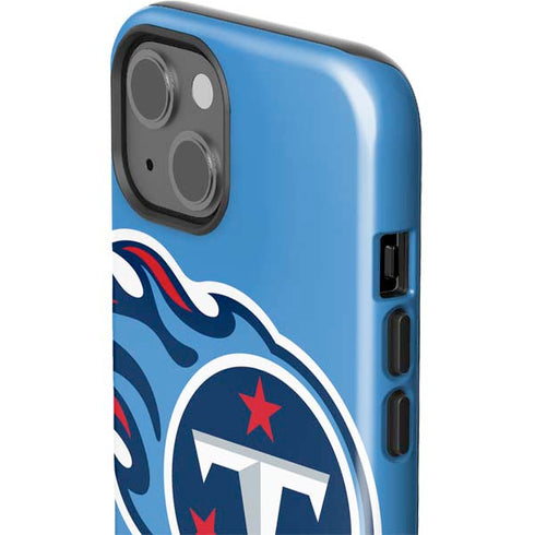 NFL Tennessee Titans Large Logo iPhone 15 Plus Impact Case