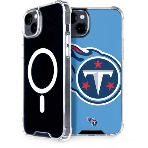 NFL Tennessee Titans Large Logo iPhone 15 Plus MagSafe Case
