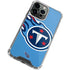 NFL Tennessee Titans Large Logo iPhone 15 Pro Clear Case