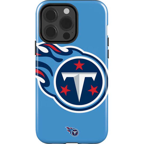 NFL Tennessee Titans Large Logo iPhone 15 Pro Impact Case