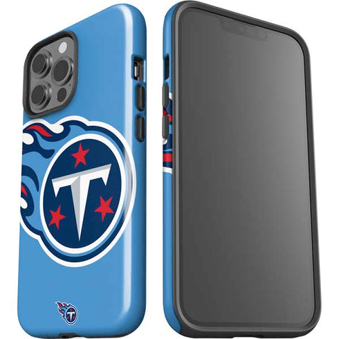 NFL Tennessee Titans Large Logo iPhone 15 Pro Max Impact Case