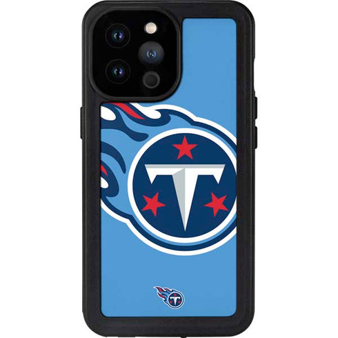NFL Tennessee Titans Large Logo iPhone 14 Pro Max Waterproof Case