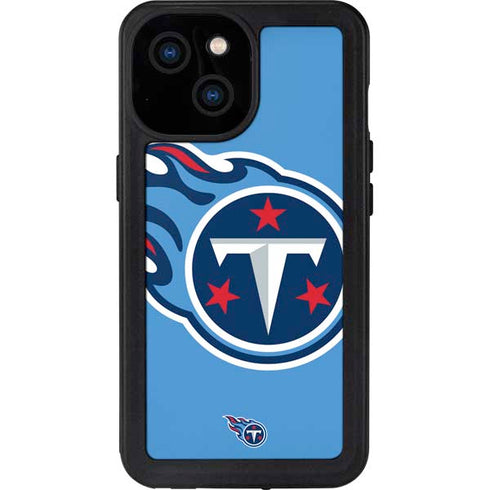 NFL Tennessee Titans Large Logo iPhone 15 Waterproof Case