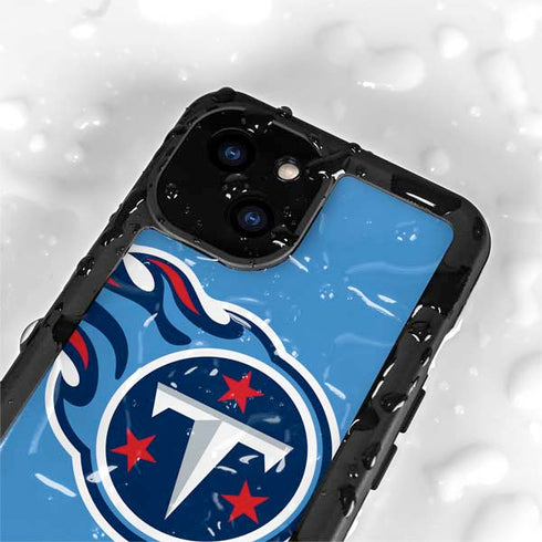 NFL Tennessee Titans Large Logo iPhone 15 Waterproof Case