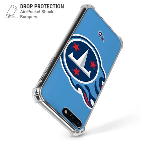 NFL Tennessee Titans Large Logo iPhone 7/8 Plus Clear Case