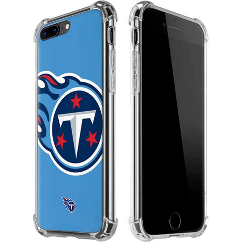NFL Tennessee Titans Large Logo iPhone 7/8 Plus Clear Case
