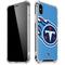NFL Tennessee Titans Large Logo iPhone XS Max Clear Case