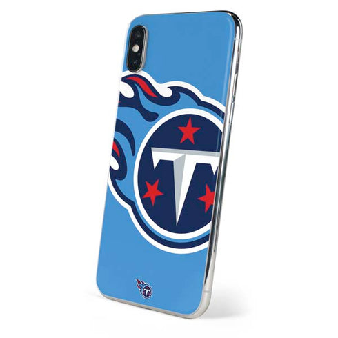 NFL Tennessee Titans Large Logo iPhone XS Skin