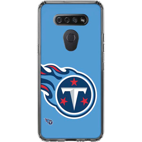 NFL Tennessee Titans Large Logo LG K51/Q51 Clear Case