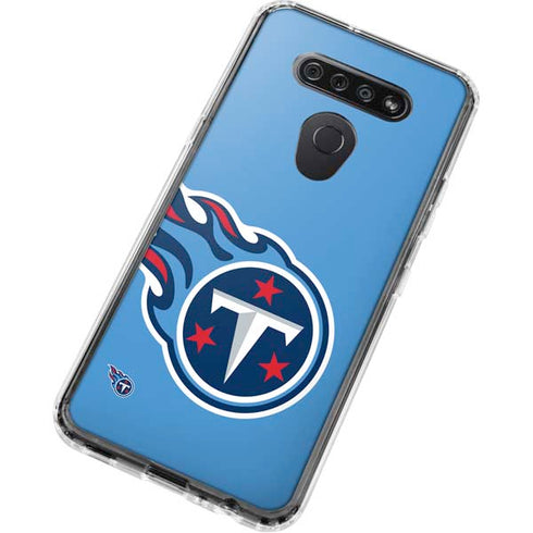 NFL Tennessee Titans Large Logo LG K51/Q51 Clear Case