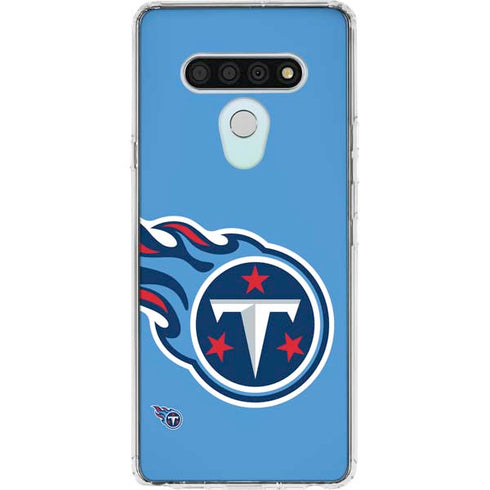 NFL Tennessee Titans Large Logo LG Stylo 6 Clear Case