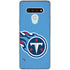 NFL Tennessee Titans Large Logo LG Stylo 6 Clear Case