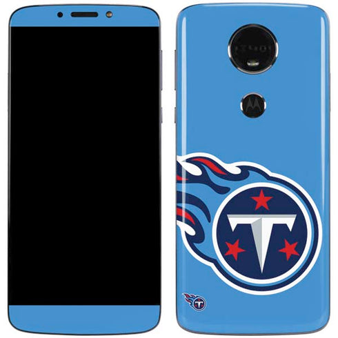 NFL Tennessee Titans Large Logo Moto E5 Plus Skin