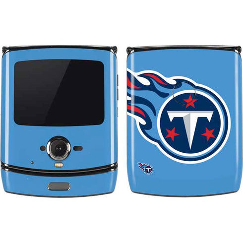 NFL Tennessee Titans Large Logo Motorola RAZR Skin