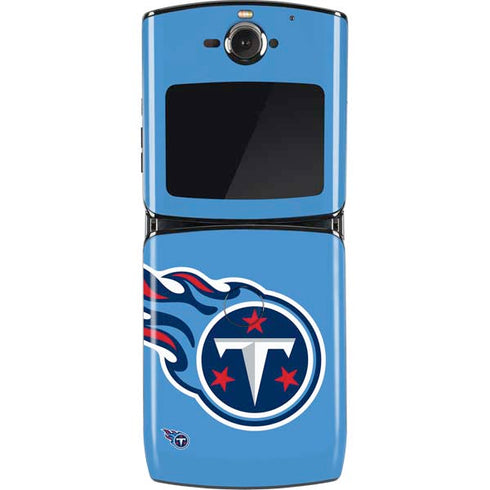 NFL Tennessee Titans Large Logo Motorola RAZR Skin