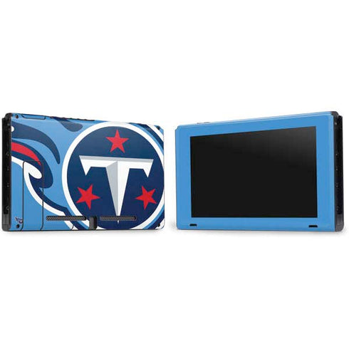 NFL Tennessee Titans Large Logo Nintendo Switch Bundle Skin