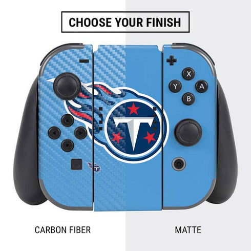 NFL Tennessee Titans Large Logo Nintendo Switch Bundle Skin
