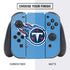 NFL Tennessee Titans Large Logo Nintendo Switch Bundle Skin