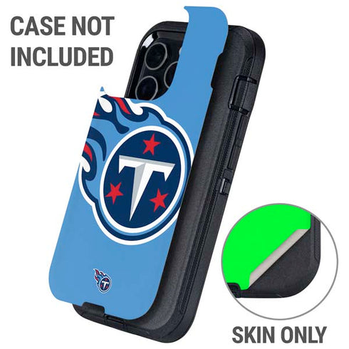 NFL Tennessee Titans Large Logo Otterbox Defender iPhone Skin
