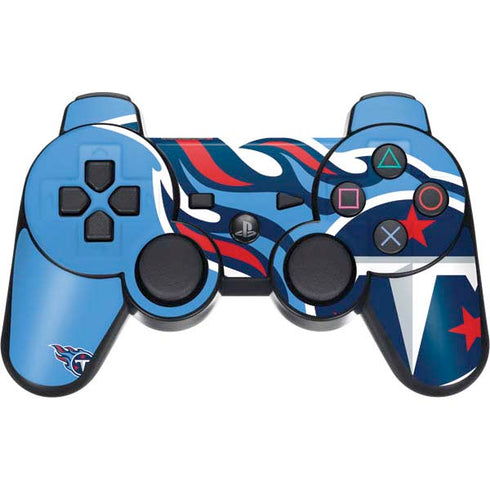 NFL Tennessee Titans Large Logo PS3 Dual Shock wireless controller Skin