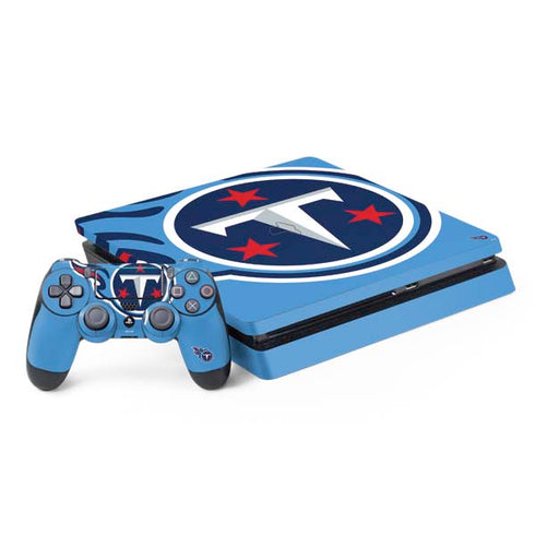 NFL Tennessee Titans Large Logo PS4 Slim Bundle Skin