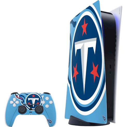 NFL Tennessee Titans Large Logo PS5 Digital Edition Bundle Skin