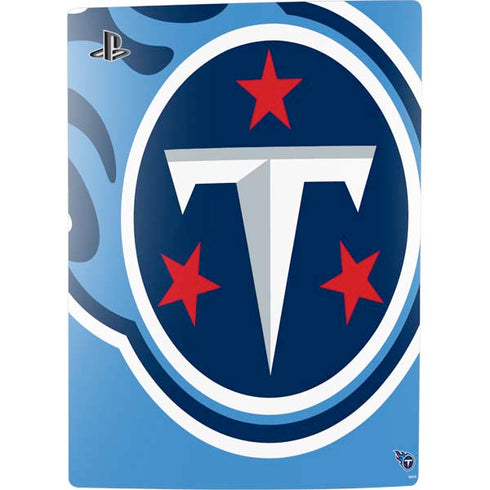 NFL Tennessee Titans Large Logo PS5 Digital Edition Console Skin