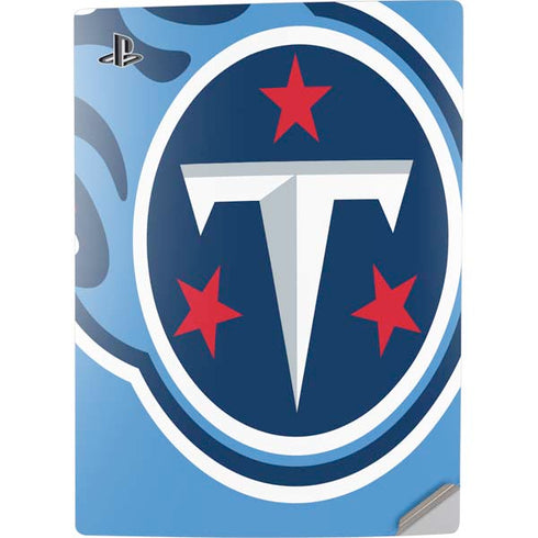 NFL Tennessee Titans Large Logo PS5 Digital Edition Console Skin