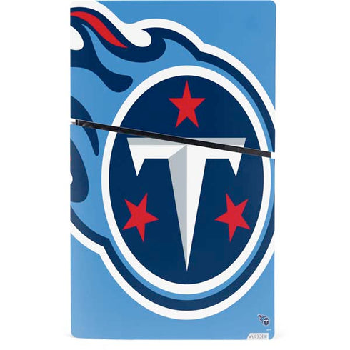 NFL Tennessee Titans Large Logo PS5 Slim Digital Edition Console Skin