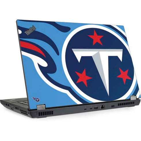 NFL Tennessee Titans Large Logo Lenovo ThinkPad Skin