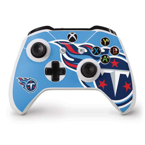 NFL Tennessee Titans Large Logo Xbox One S Controller Skin