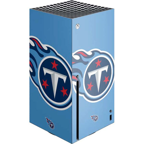 NFL Tennessee Titans Large Logo Xbox Series X Console Skin