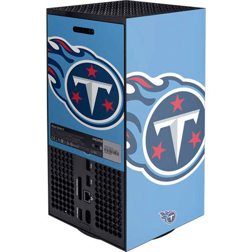 NFL Tennessee Titans Large Logo Xbox Series X Console Skin