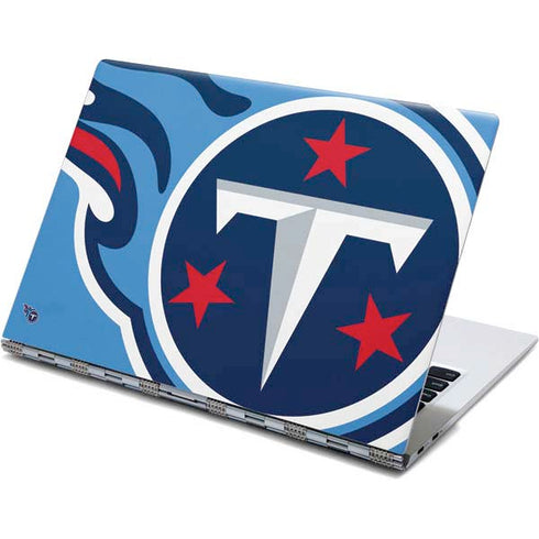 NFL Tennessee Titans Large Logo Yoga 910 2-in-1 14in Touch-Screen Skin