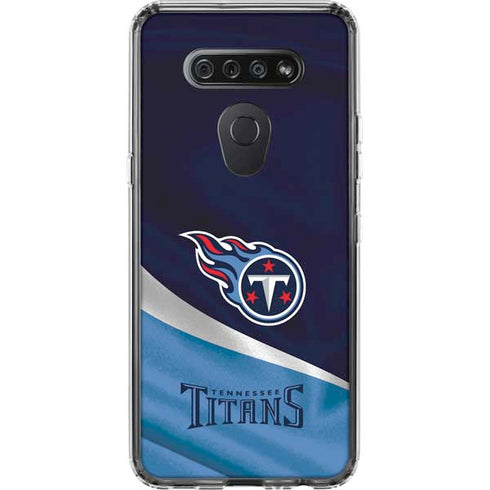 NFL Tennessee Titans LG K51/Q51 Clear Case