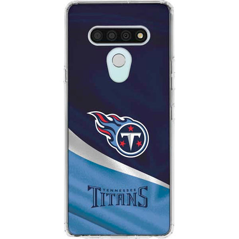 NFL Tennessee Titans LG Stylo 6 Clear Case