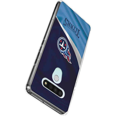 NFL Tennessee Titans LG Stylo 6 Clear Case
