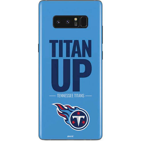 NFL Tennessee Titans Team Motto Galaxy Note 8 Skin