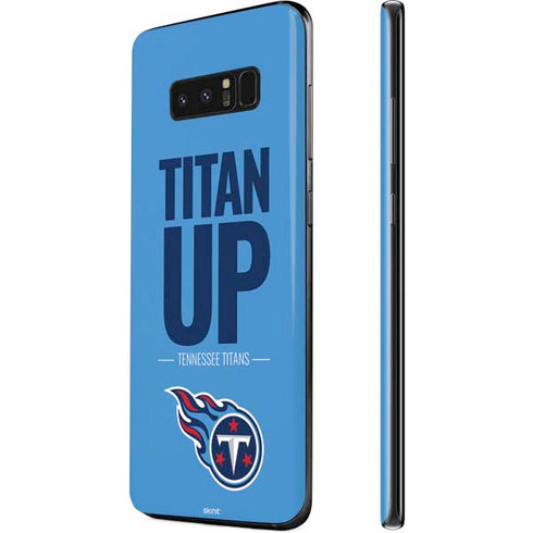 NFL Tennessee Titans Team Motto Galaxy Note 8 Skin