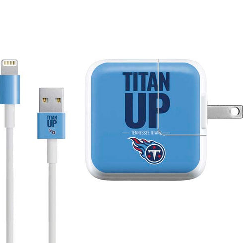 NFL Tennessee Titans Team Motto iPad Charger (10W USB) Skin