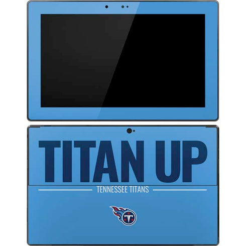 NFL Tennessee Titans Team Motto Surface Pro Tablet Skin