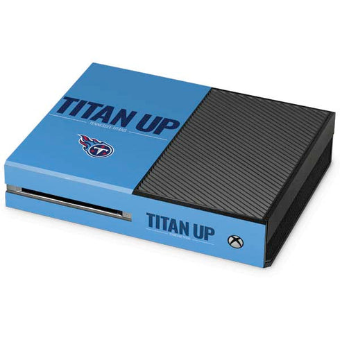 NFL Tennessee Titans Team Motto Xbox One Console Skin