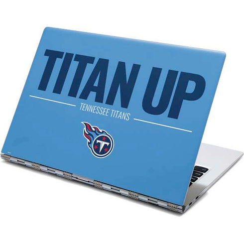 NFL Tennessee Titans Team Motto Yoga 910 2-in-1 14in Touch-Screen Skin