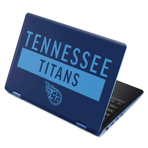 NFL Tennessee Titans Navy Blue Performance Series Aspire R11 11.6in Skin