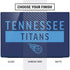 NFL Tennessee Titans Navy Blue Performance Series Dell Vostro Skin