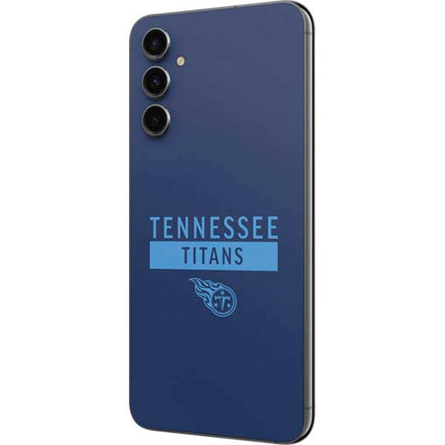 NFL Tennessee Titans Navy Blue Performance Series Galaxy A14 5G Skin