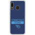 NFL Tennessee Titans Navy Blue Performance Series Galaxy A20 Clear Case