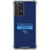 NFL Tennessee Titans Navy Blue Performance Series Galaxy A52 5G Clear Case