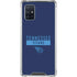 NFL Tennessee Titans Navy Blue Performance Series Galaxy A71 5G Clear Case
